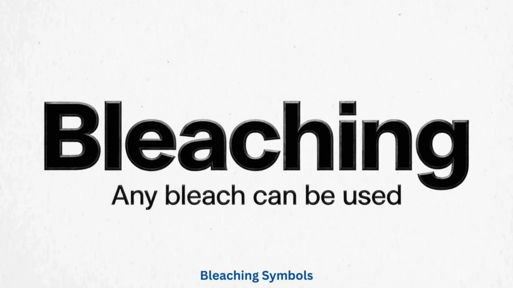 Bleaching Symbols