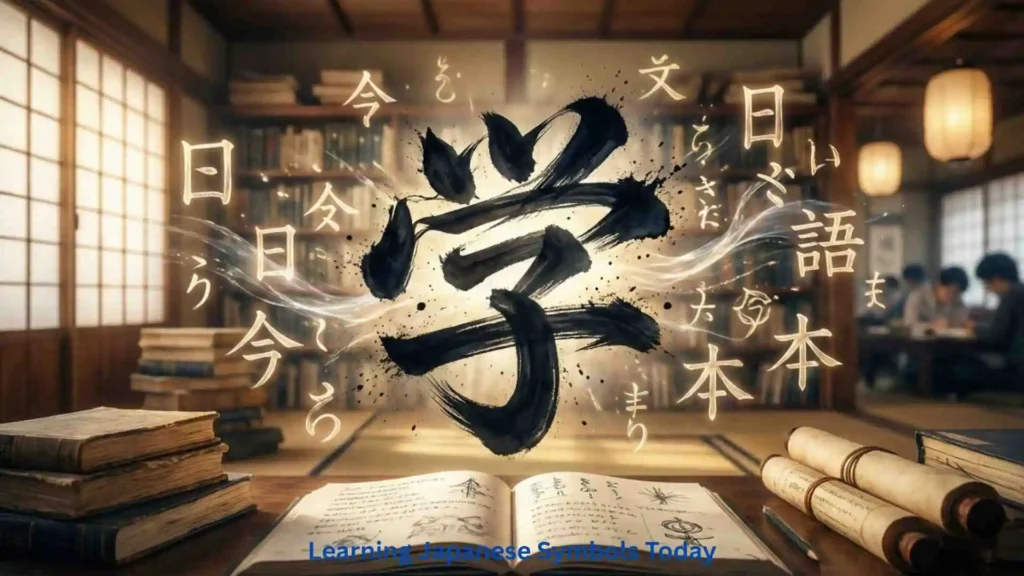 Learning Japanese Symbols Today