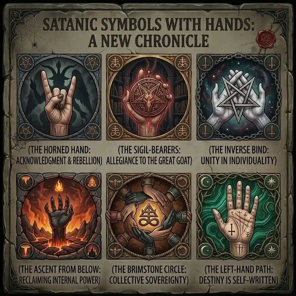 Satanic Symbols With Hands