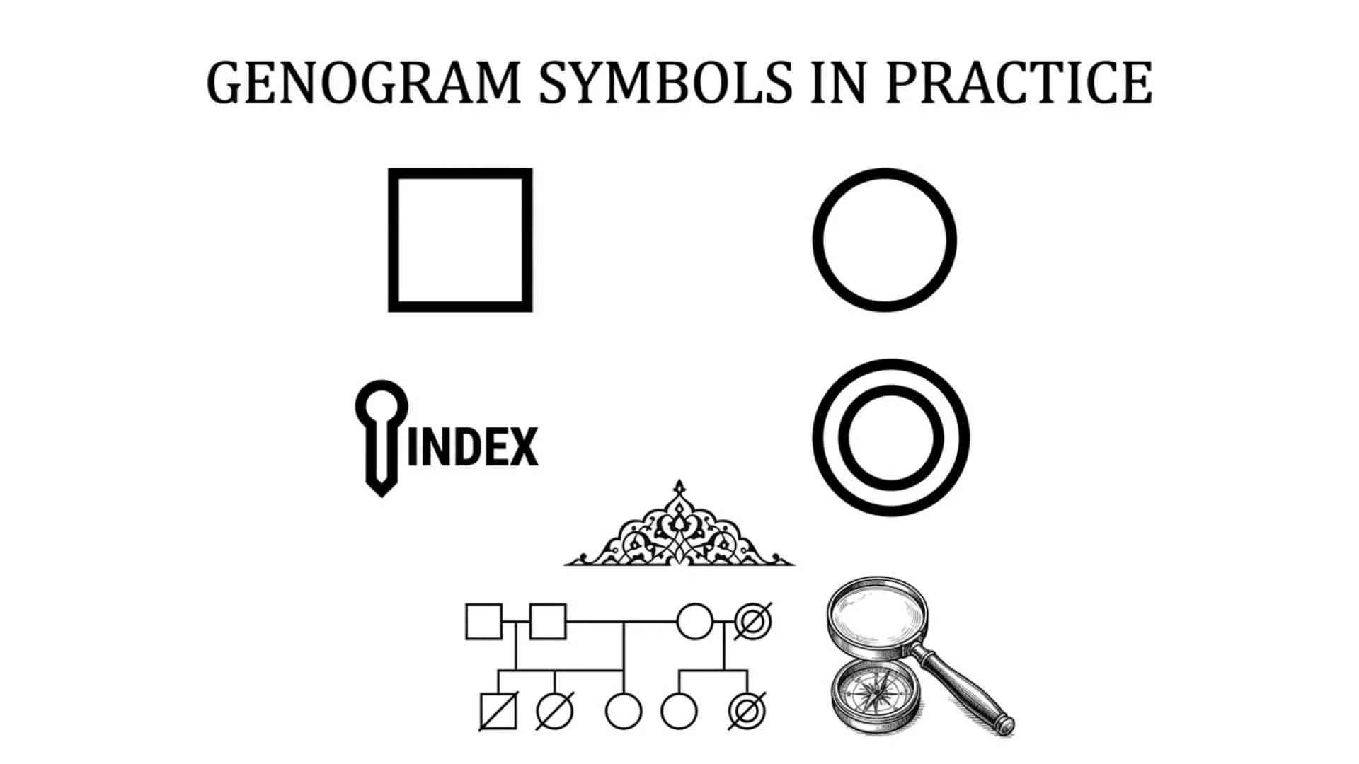 Genogram Symbols