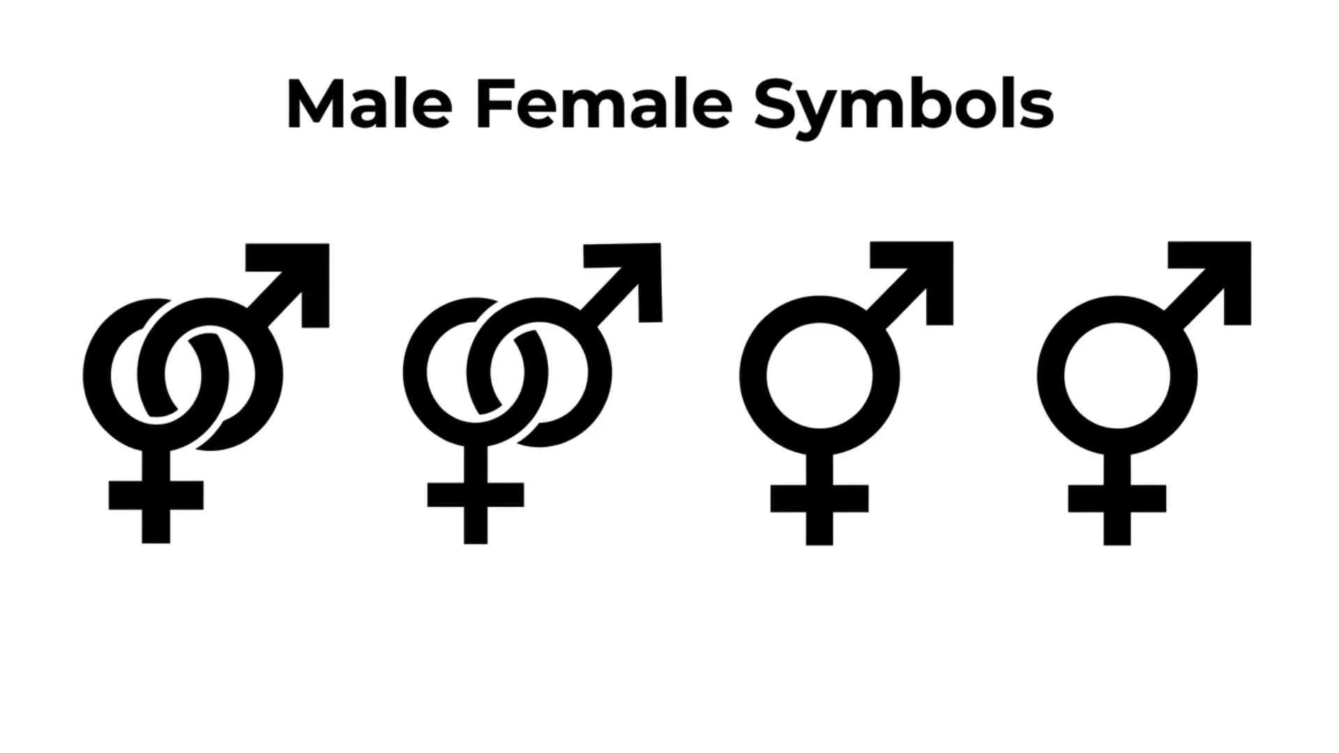 Male Female Symbols