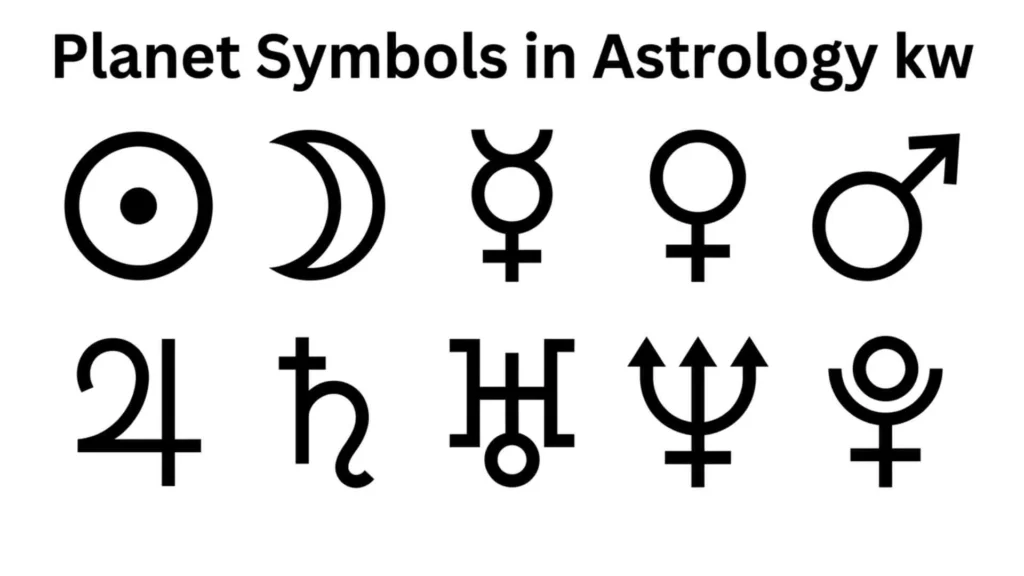 Planet Symbols in Astrology