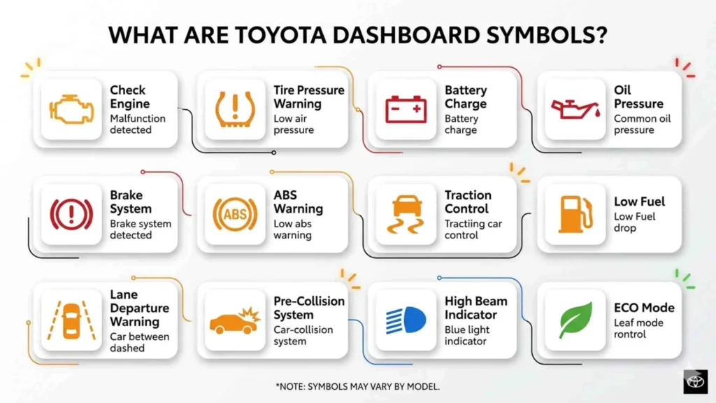What Are Toyota Dashboard Symbols?