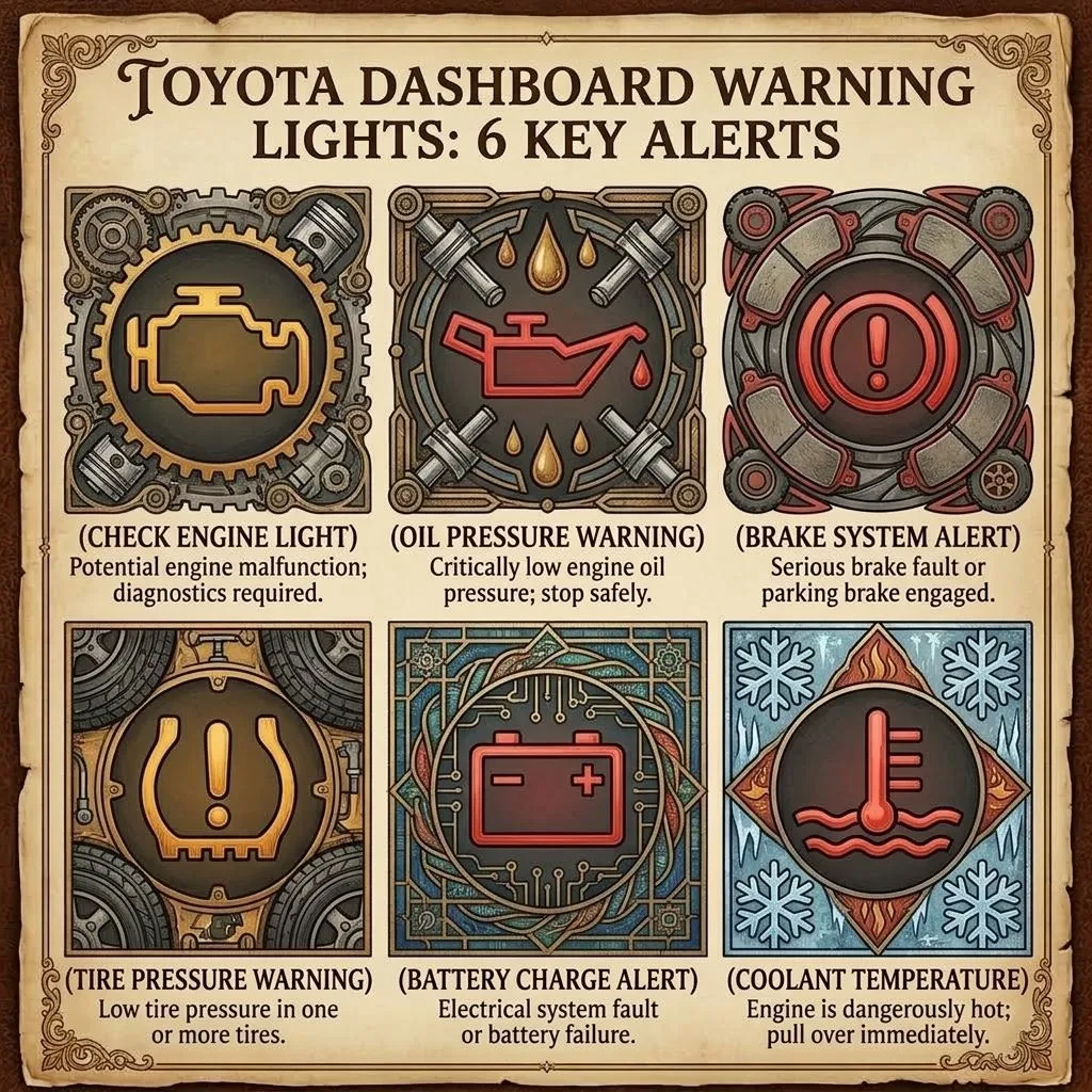 Toyota Dashboard Warning Lights