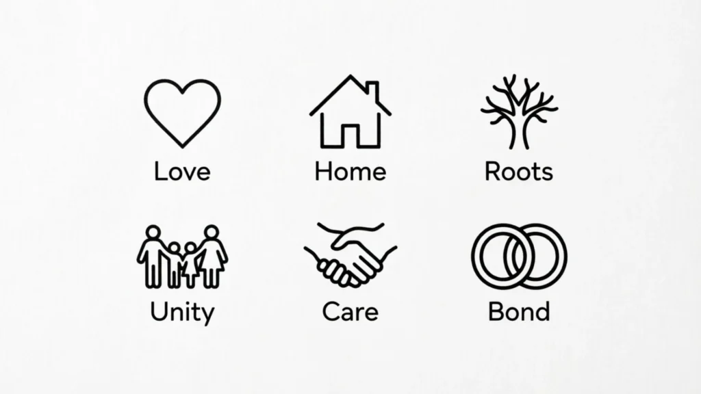 Family Symbols Drawing