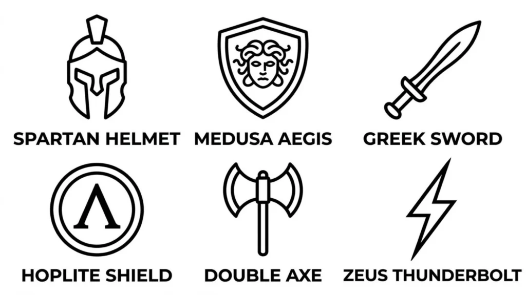Greek War Symbol