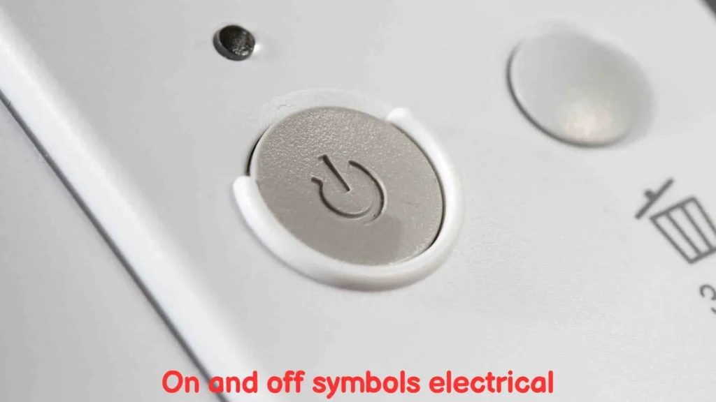 On and off symbols electrical