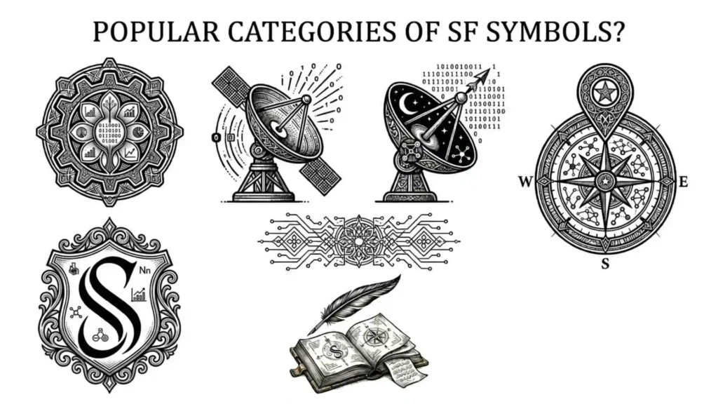 Popular Categories of SF Symbols
