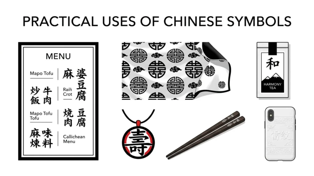 Practical Uses of Chinese Symbols