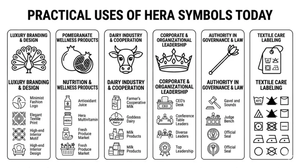 Practical Uses of Hera Symbols Today