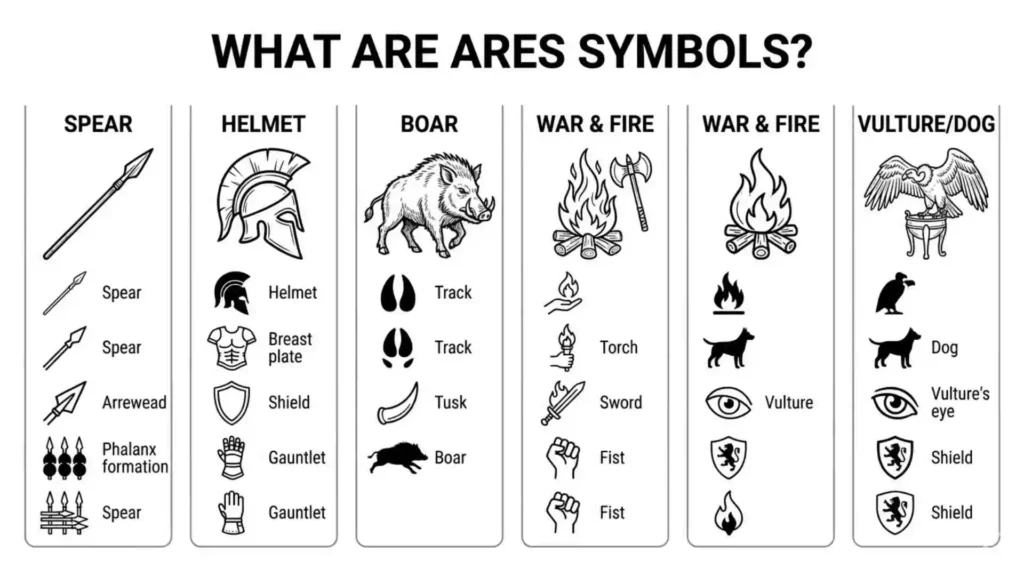 What Are Ares Symbols?