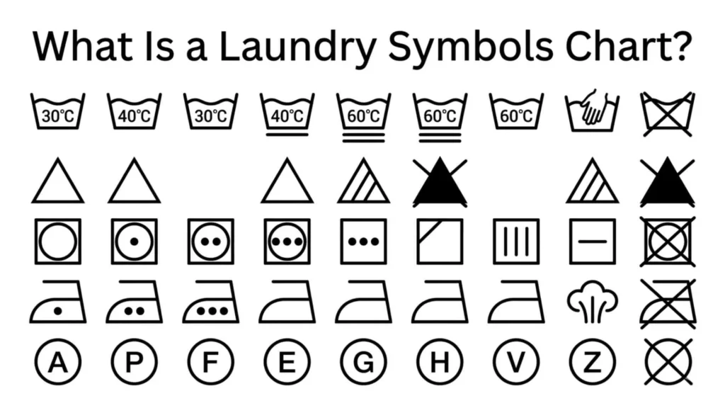 What Is a Laundry Symbols Chart?