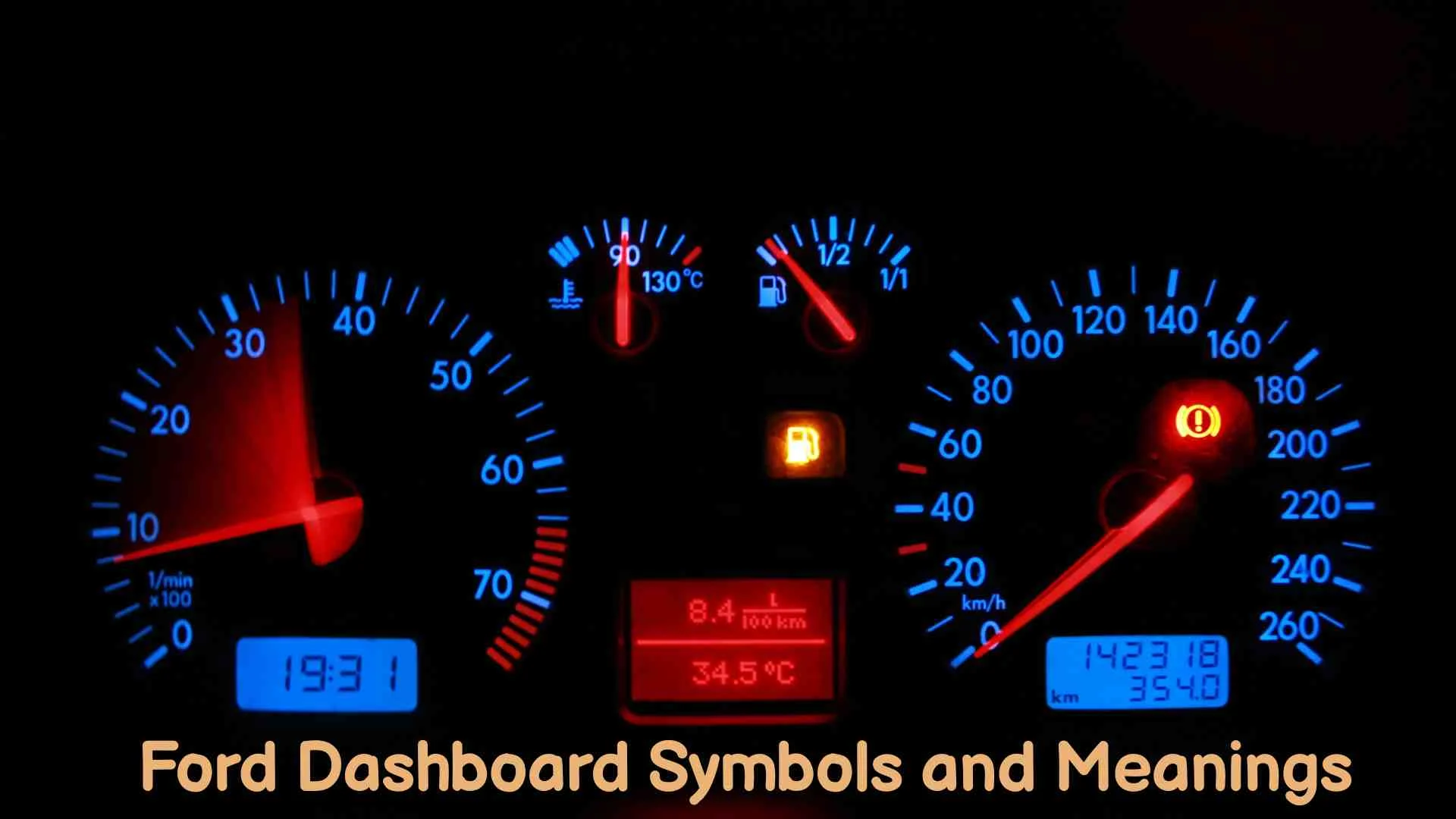 Ford Dashboard Symbols and Meanings | Complete Guide for Drivers