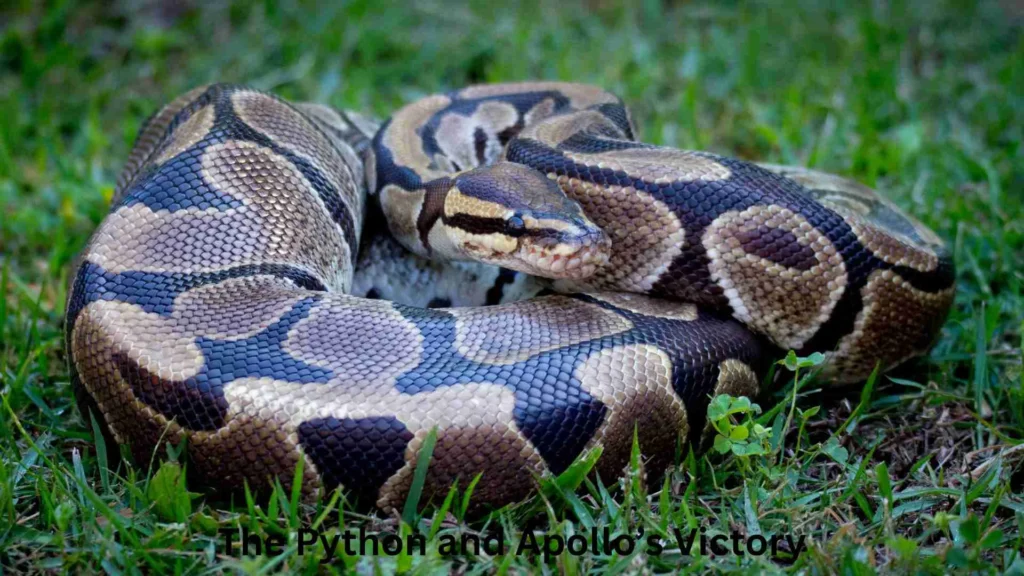 The Python and Apollo’s Victory