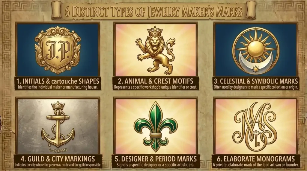 Where to Find Maker's Marks on Jewelry