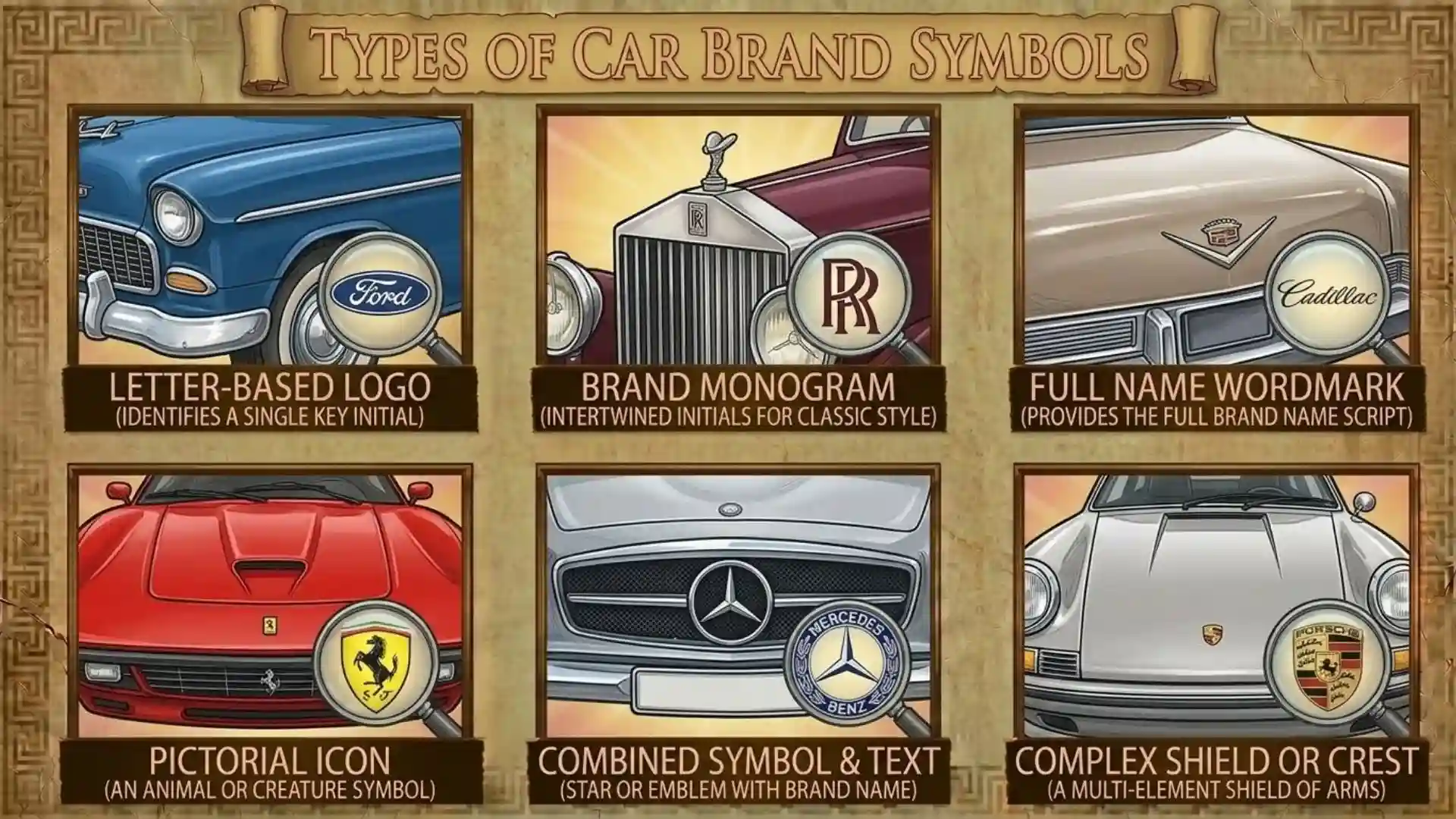 Car Brand Symbols: Logos, Meanings, and How to Identify Them