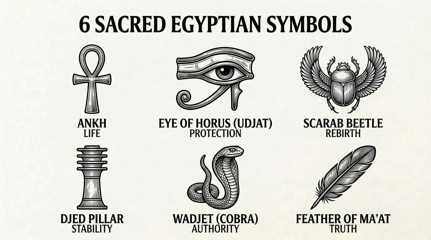 Egyptian Symbols and Meanings: Ancient Egyptian Signs Explained