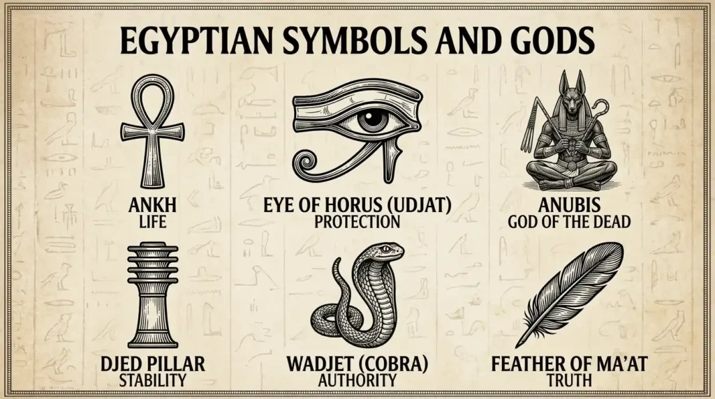 Egyptian Symbols and Gods