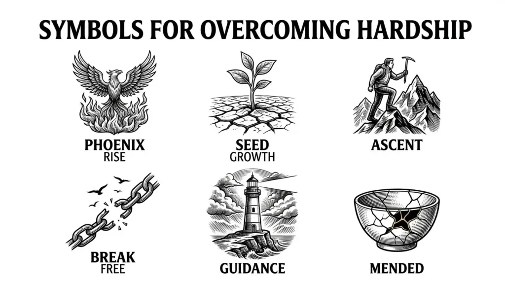 Symbols for Overcoming Hardship