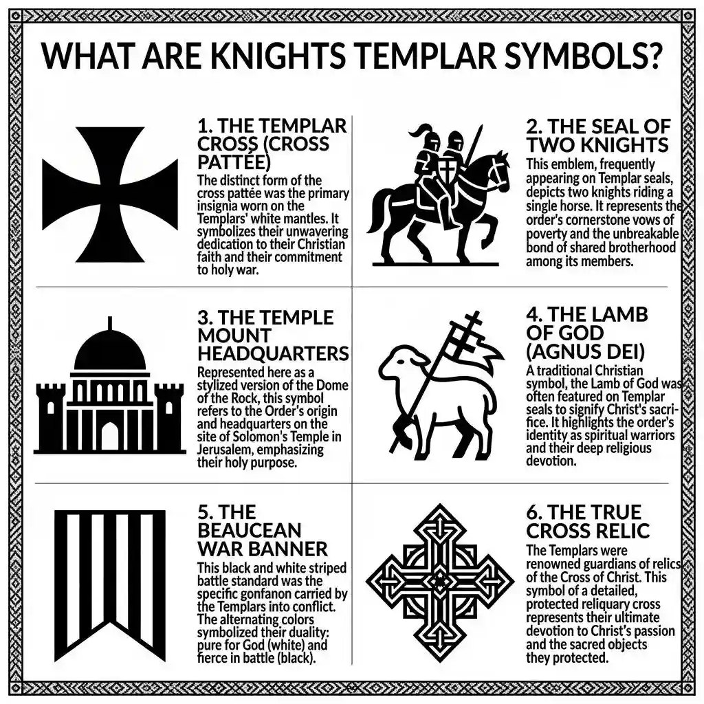 Knights Templar Symbols and Meanings: A Guide to Their History