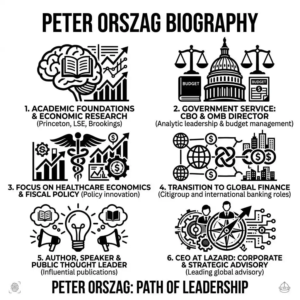 Peter Orszag Biography 2026: Career, Age, Family, Lazard, Hair, and Facts