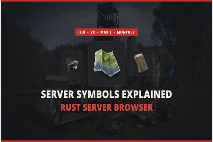 Rust Server Browser Symbols and Tags: What They All Mean
