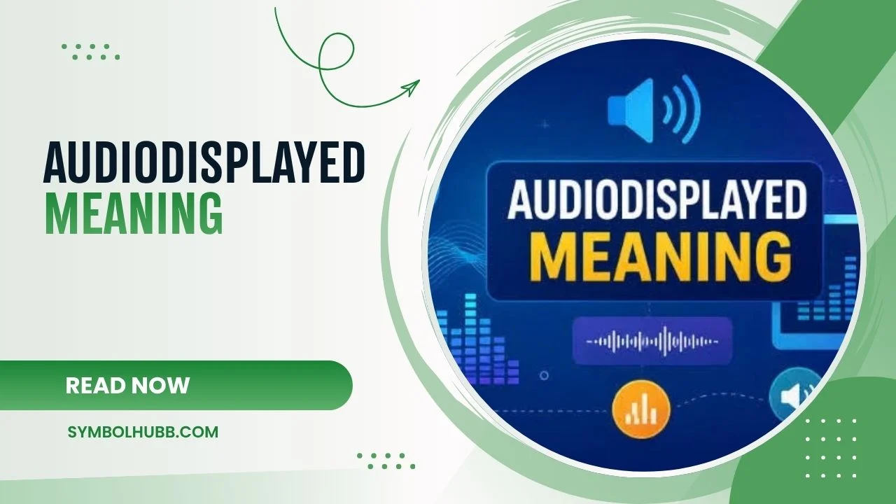 Audiodisplayed Meaning