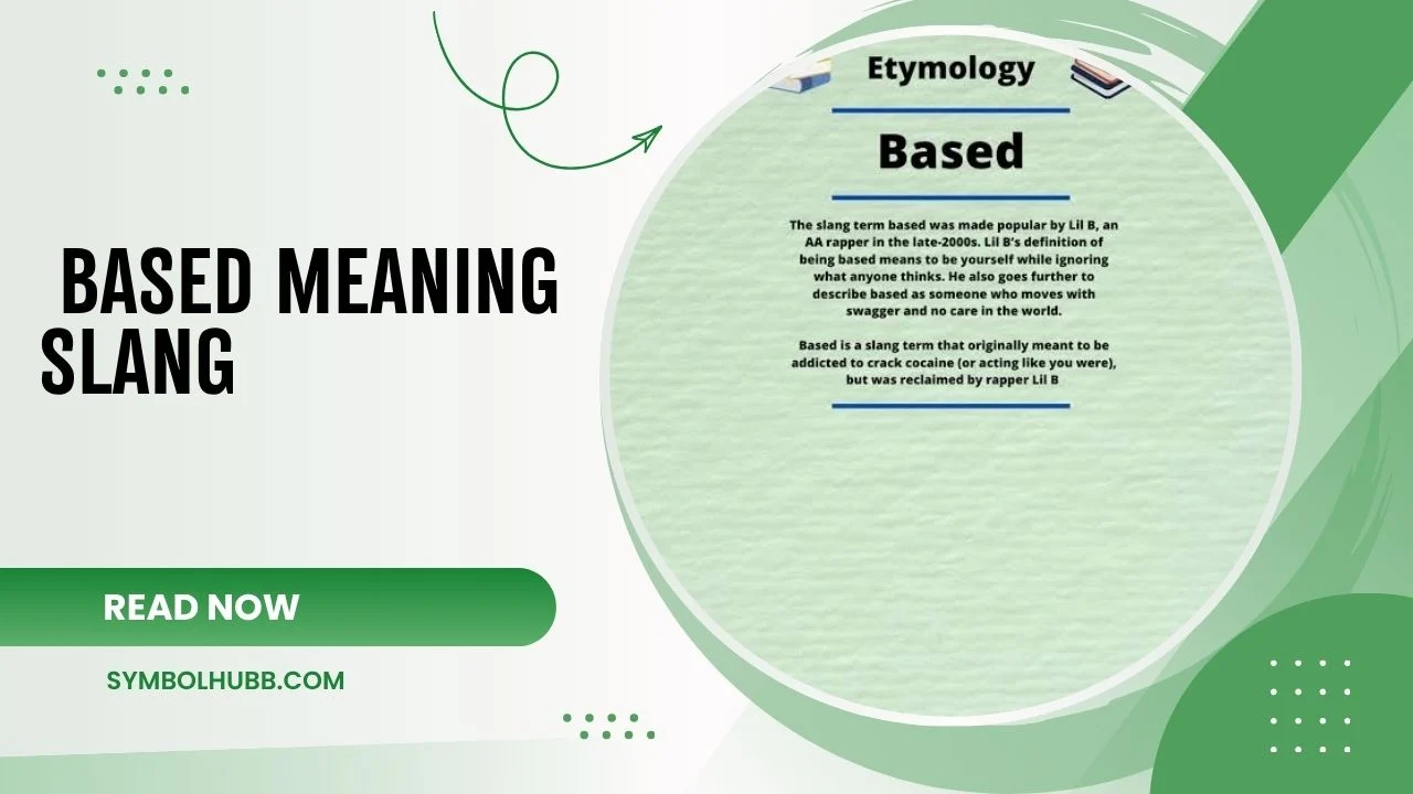 Based Meaning Slang