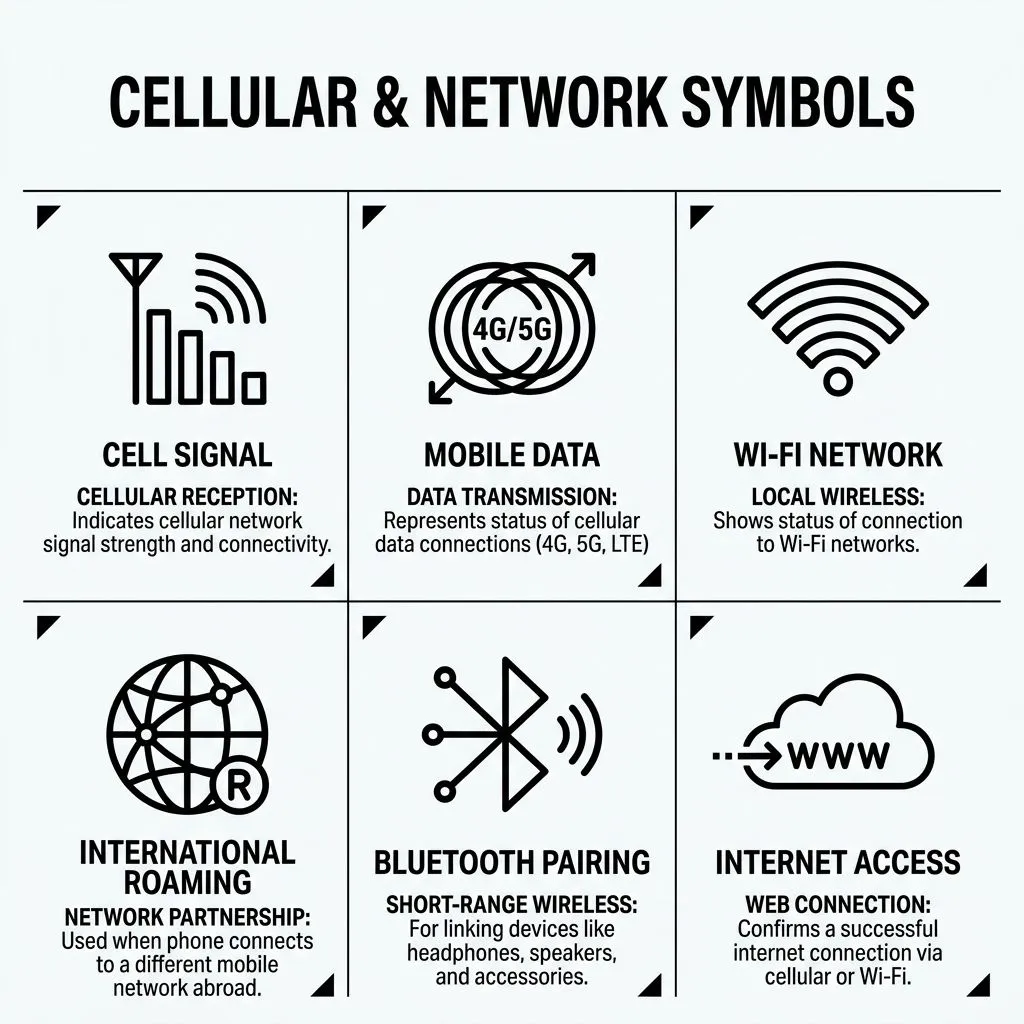 Cellular and Network Symbols