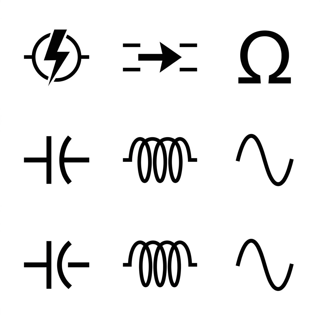 Electricity Physics Symbols