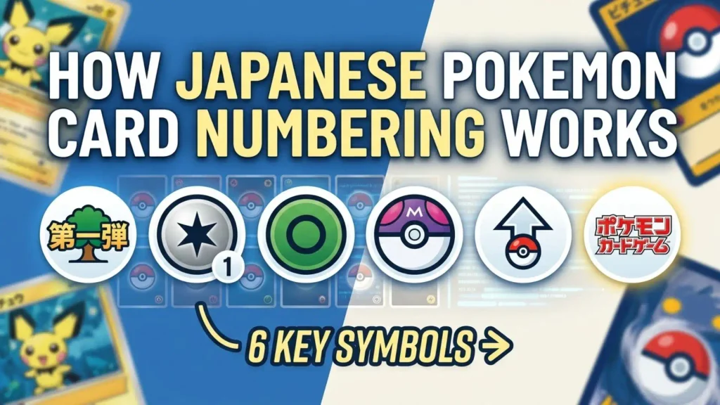 How Japanese Pokemon Card Numbering Works