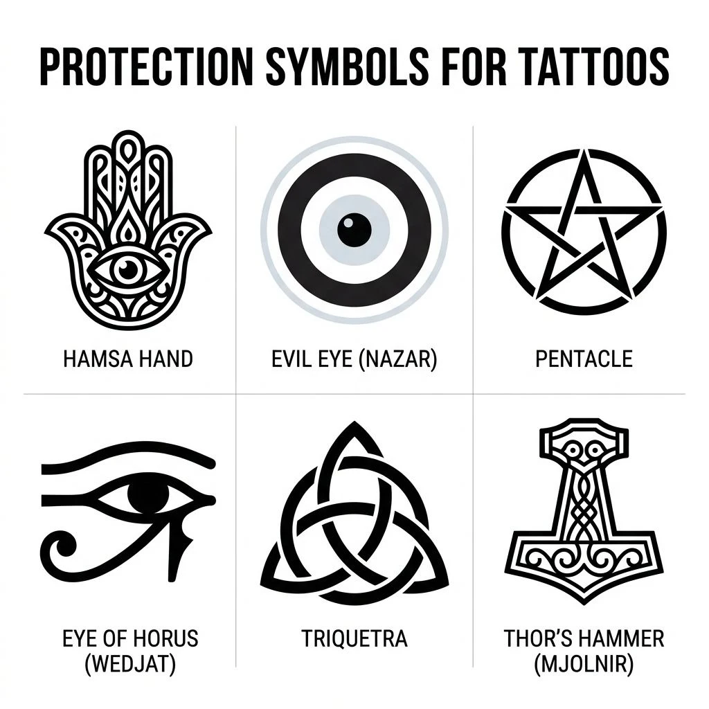 Protection Symbols for Tattoos