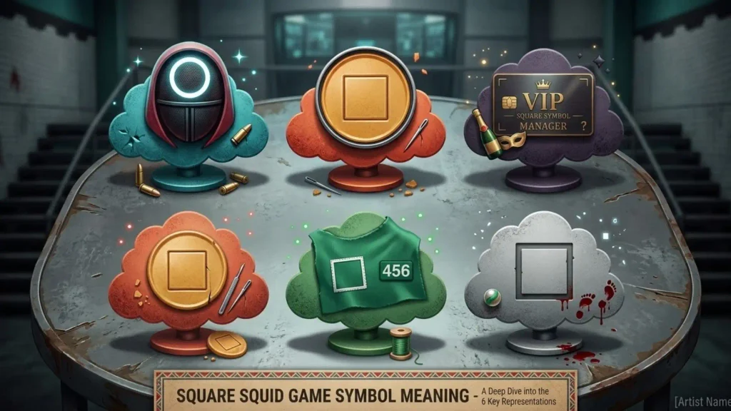 Square Squid Game Symbol Meaning