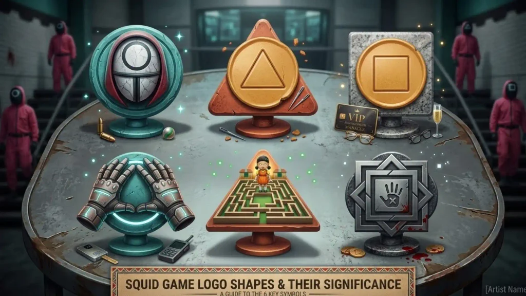 Squid Game Logo Shapes and Their Significance