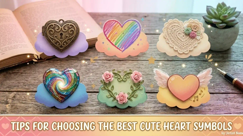 Tips for Choosing the Best Cute Heart Symbols