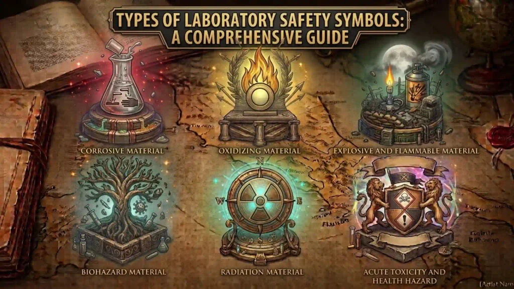 Types of Laboratory Safety Symbols