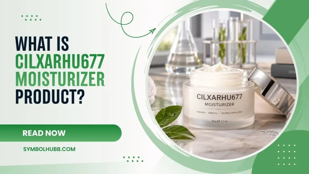 What Is Cilxarhu677 Moisturizer Product?